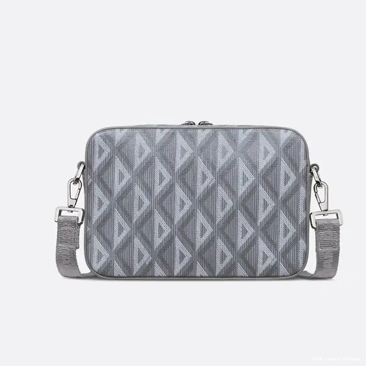 Cheap Messenger Safari Motif CD Canvas Diamond Grey Dior 0625 Luxury
